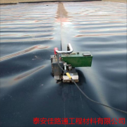 防滲膜魚池滲水用什么補漏